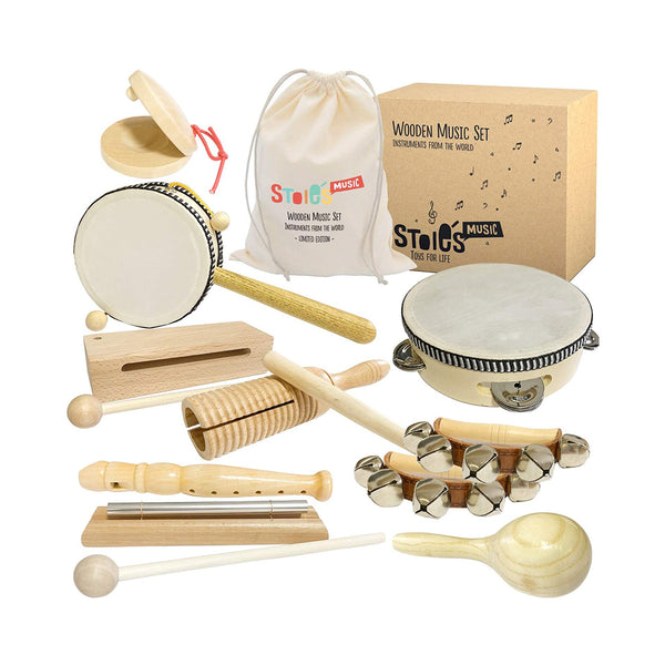 Stoies International Wooden Music Set Unique Musical Instruments for Kids chinaatoday