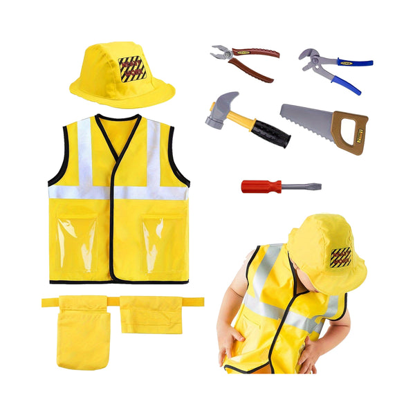 Boys Construction Worker Costume Perfect Role Play and Gift chinaatoday