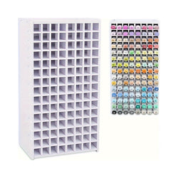 1pc Art Marker Storage Rack, Holds 120 Markers, Watercolor Marker Pens Color Pencils Organizer, Desktop Finishing Storage Holder, For Home School Office chinaatoday