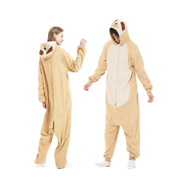 Animal Women/Men Pajamas Adult Costume Halloween Cosplay Christmas  Sleepwear BEJUSTSIMPLE