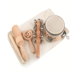 Wooden Orff Musical Instrument Set Combination Teaching Aids Full Set Of Kindergarten Children's Percussion Instrument Early Education Music Toys ,Halloween,Christmas, and Thanksgiving Day gift chinaatoday