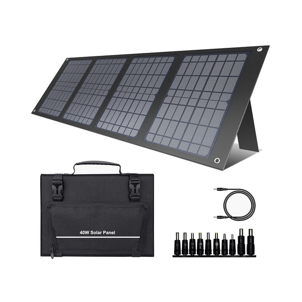Powerful 40W Foldable Solar Panel for Camping and OffGrid chinaatoday