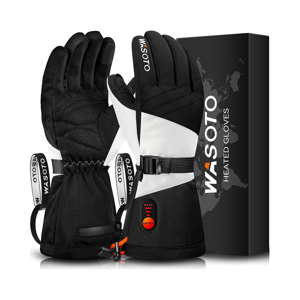 Winter Heated Gloves for Men Women Touchscreen Waterproof Electric Heated Gloves BEJUSTSIMPLE