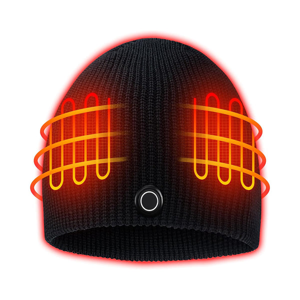 Rechargeable Electric Heated Hat for Men Women with Battery BEJUSTSIMPLE