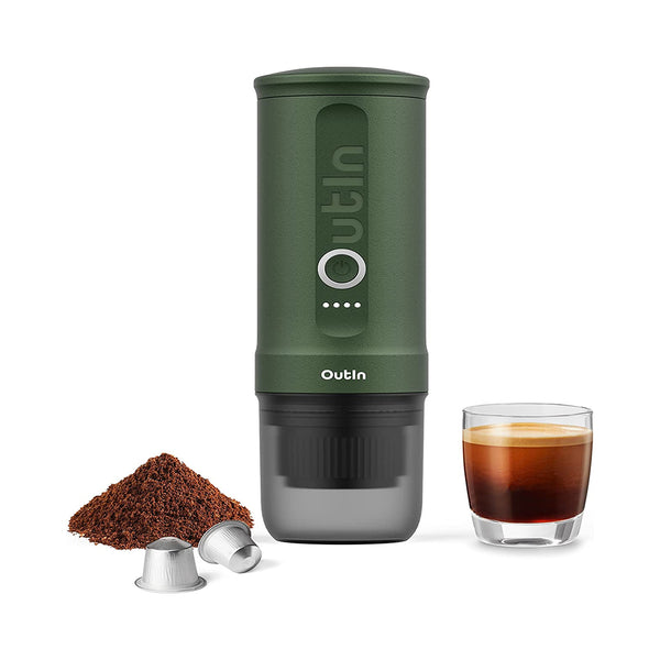 Nano  Espresso Portable Electric Coffee Machine with 3-4 Min Self-Heating, for Camping, Travel, RV, Hiking, Office BEJUSTSIMPLE