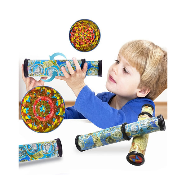 Classic Kaleidoscope Toy - Stretchable Long Design for Boys & Girls (Random Colors) chinaatoday