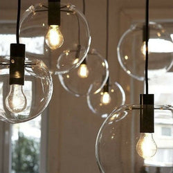 Nordic Glass Globe Hanging Light