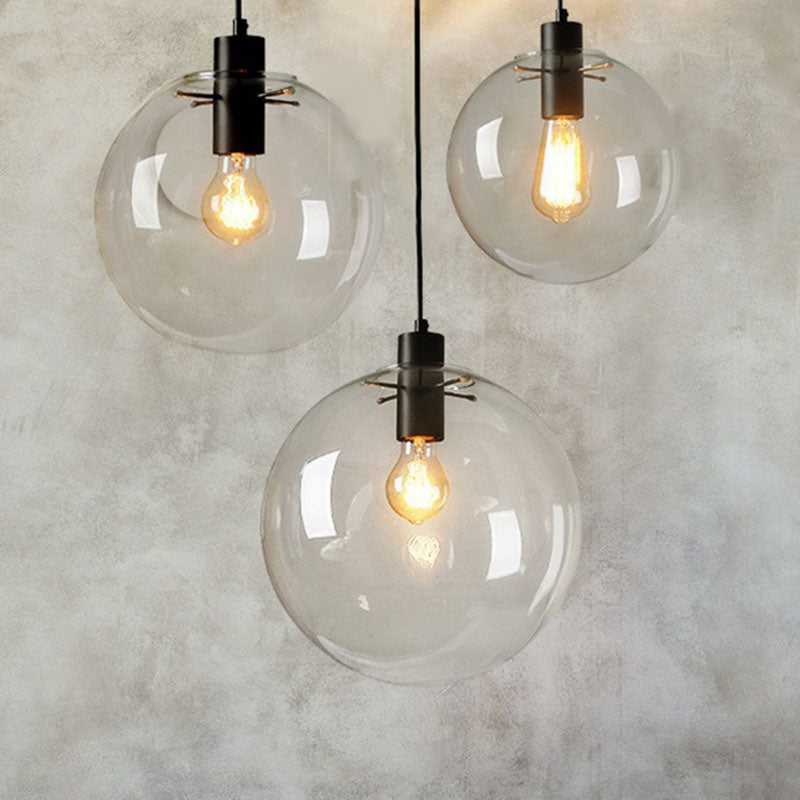 Nordic Glass Globe Hanging Light