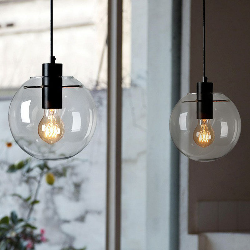 Nordic Glass Globe Hanging Light