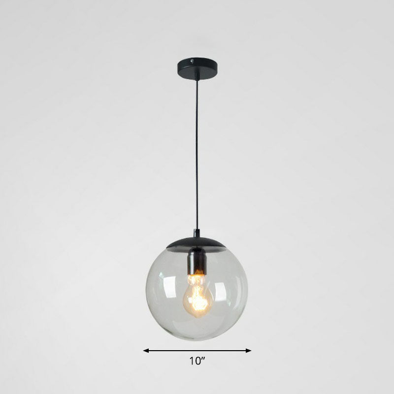 Nordic Glass Globe Hanging Light