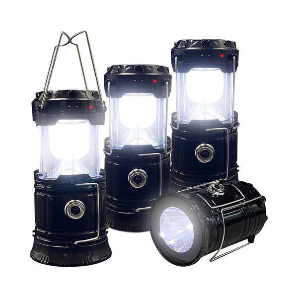 4Pack LED Camping Lantern Compact Waterproof Rechargeable  Portable chinaatoday