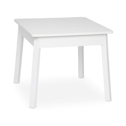 Melissa & Doug Wooden Square Table (White) - Kids Table, Children's Furniture, Play Table for Kids Crafts, Kids Activity Table chinaatoday