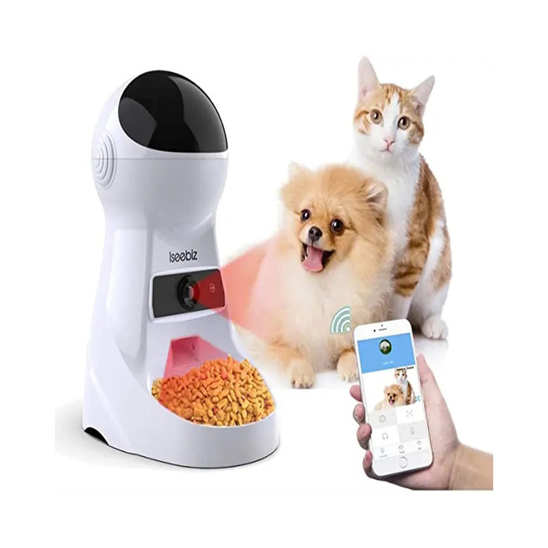 Automatic Pet Feeder With Voice Record Bowl BEJUSTSIMPLE