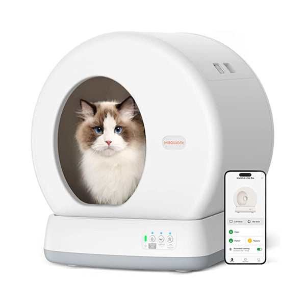 Smart Automatic Cat Litter Box- Self-Cleaning, Odor Isolation with smart control BEJUSTSIMPLE