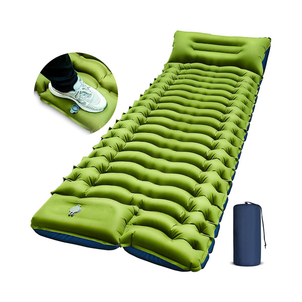 Ultralight Camping Sleeping Pad with Builtin Foot Pump  Yuzonc chinaatoday