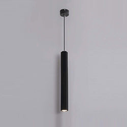 Minimalist Cylindrical Hanging Line Lamp