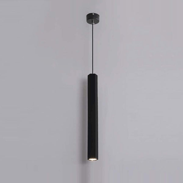 Minimalist Cylindrical Hanging Line Lamp