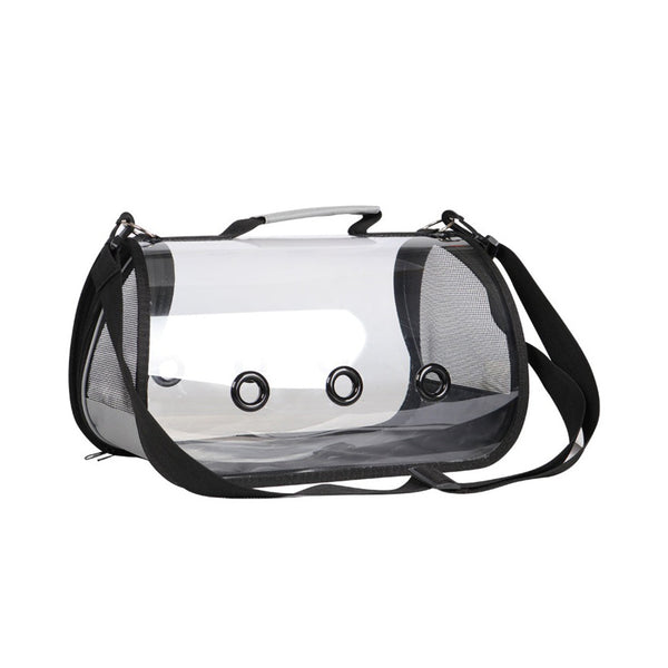 Capsule transparent pet  shoulder bag BEJUSTSIMPLE