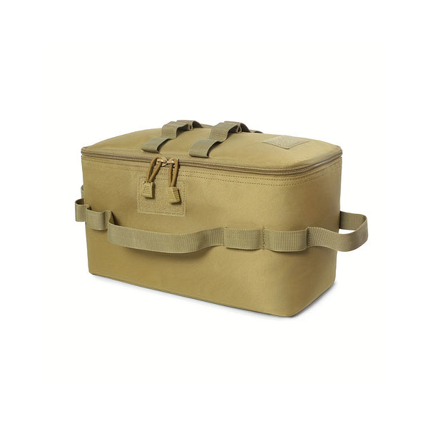 1pc Outdoor Camping Picnic Tableware Storage Bag, Multi-functional Durable Handbag For Outdoor BEJUSTSIMPLE