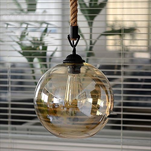 Loft American Hemp Rope Retro Chandelier