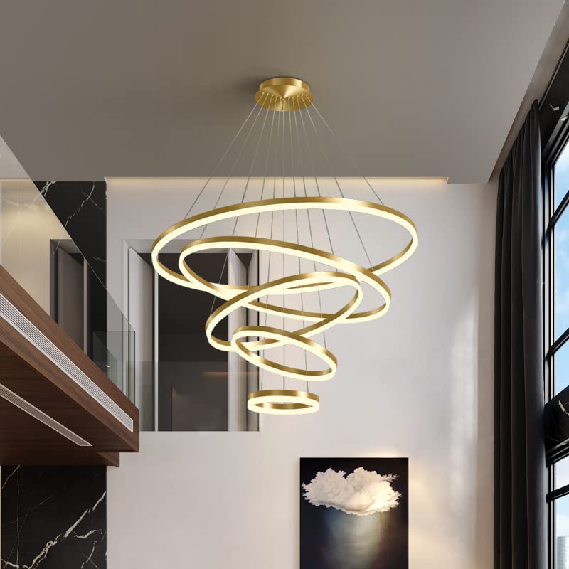 Galaxy Duplex Building Large Chandelier