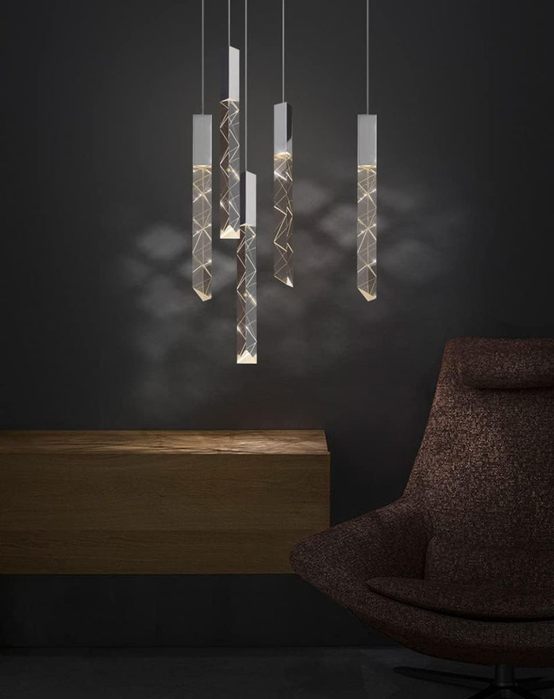 NOBLIX Stair Chandelier Crystal Light