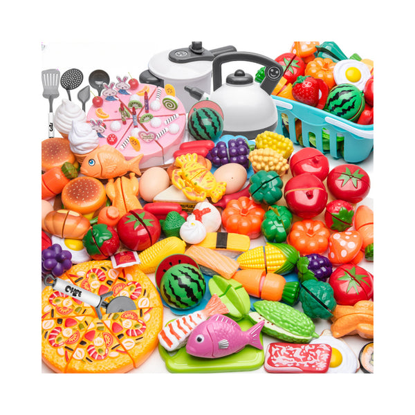 Play House Cutting And Chopping Children's Toys, Boys And Girls Toys, Vegetable And Fruit Simulation Toys, Kitchen chinaatoday