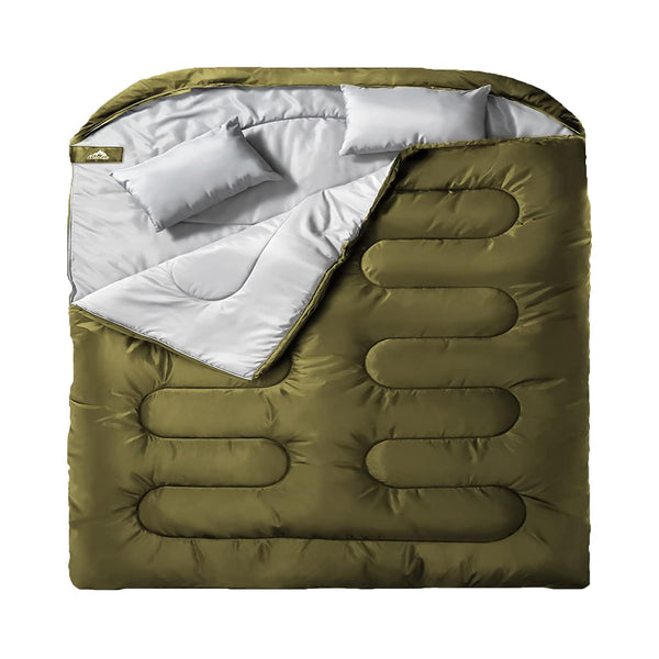 2Person XL Sleeping Bag AllSeason Comfort for Camping  Backpacking chinaatoday
