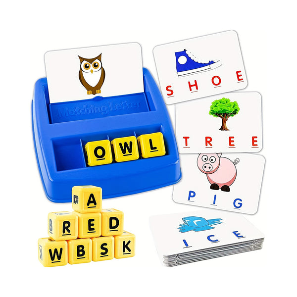 Educational Toys Gifts,Teaches Word Recognition, Spelling, And Increases Memory,Matching Letter Learning Games Activities,See And Spell Learning Toy,STEM Toys ,Halloween,Christmas gift chinaatoday