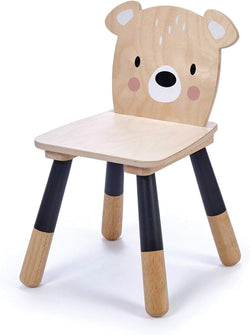 Tender Leaf Toys - Forest Table and Chairs Collections - Adorable Kids Size Art Play Game Table and Chairs - Made with Premium Materials and Craftsmanship for Children 3+ (Forest Deer Chair) chinaatoday