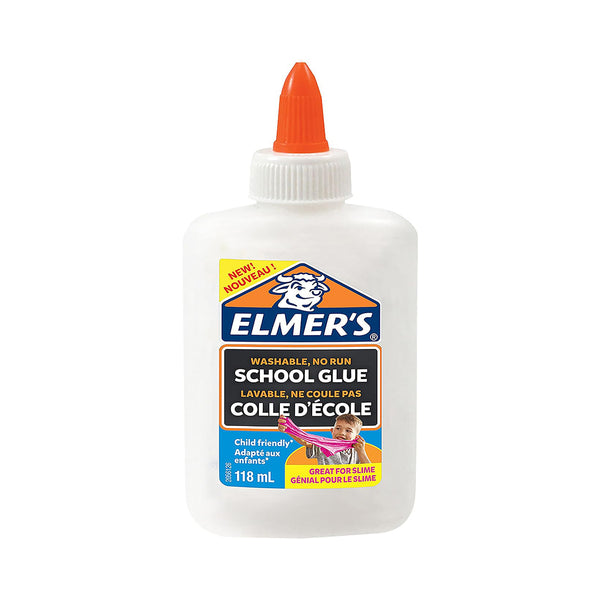 Elmer's Liquid PVA Glue, Washable, White, 118ml– Great for Making Slime chinaatoday