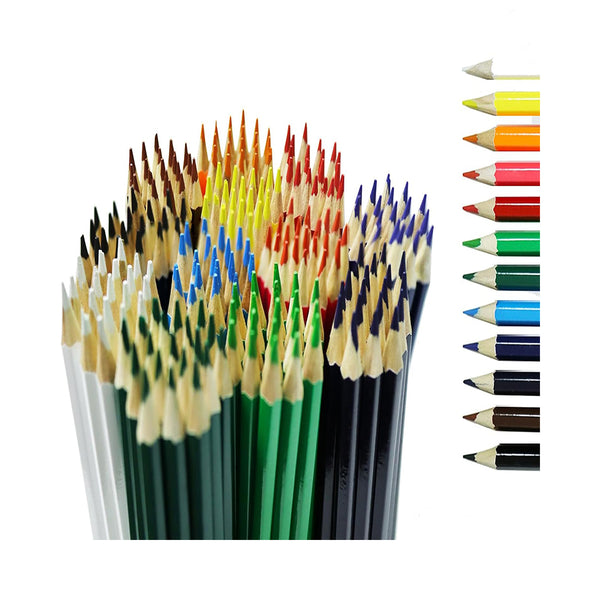 S & E TEACHER'S EDITION Colored Pencils 240Pcs,Coloring Pencils Set for Adults Kids Drawing Pencils for Sketch, Woodcase Lead Pencils,Wooden Colored Pencils,Christmas Gifts chinaatoday