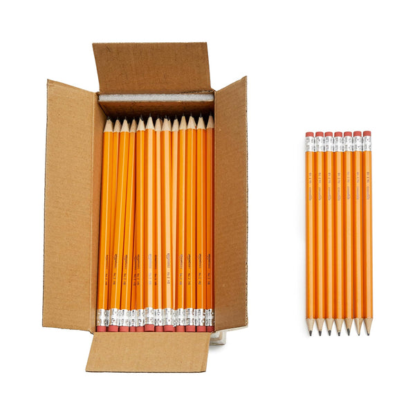 Basics Woodcased Pencils, Pre-sharpened, HB Lead Bulk Box, 150 Count, Yellow chinaatoday