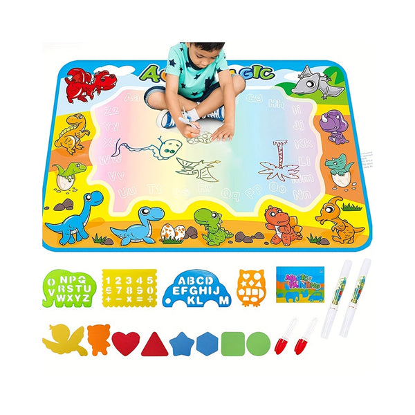 Dinosaur Learning Toy: Water Doodle Mat for Kids Ages 3-8 - Educational Toys for Painting, Drawing & More! chinaatoday