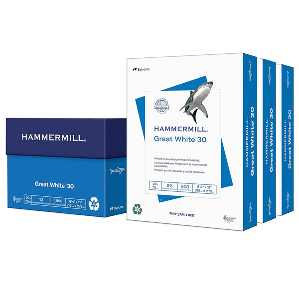 Premium USMade Hammermill Paper 30 Recycled  1500 Sheets chinaatoday