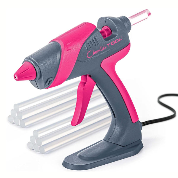 Chandler Tool Pink Hot Glue Gun High Temp Perfect for Construction DIY and Crafts chinaatoday
