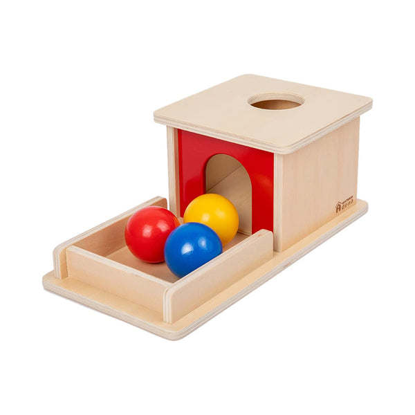 Montessori Object Permanence Box Enhance Infant Cognitive Development chinaatoday