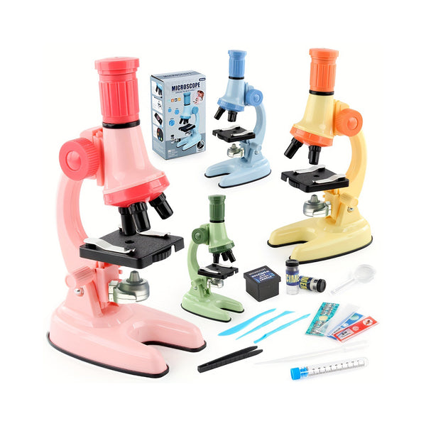 HD Microscope Kids Science Experiment Set - Multimagnification Mirror Combination - Science Education Kids Educational Toys chinaatoday