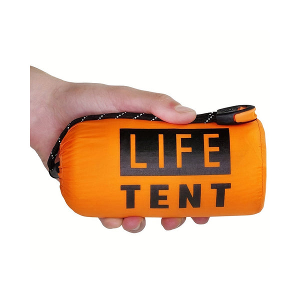 Life Tent Emergency Survival Shelter, 2 Person Emergency Tent, Use As Survival Tent, Emergency Shelter, Tube Tent, Survival Tarp - Includes Survival Whistle - Waterproof Thermal Blanket Tarp Tent For Camping, Hiking, Outdoor Adventure Activities chinaatoday