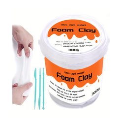 Foam Clay Air Dry Foam Modeling Clay (10.58oz) - Wet Soft, Soft, Air Dry - Used For Cosplay, Molding Clay Carving chinaatoday