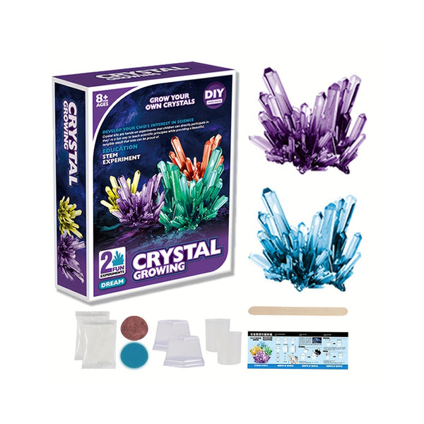 DIY Crystal Planting Experiment Set, Chemical Experiment Two Crystal Experiment Toys chinaatoday