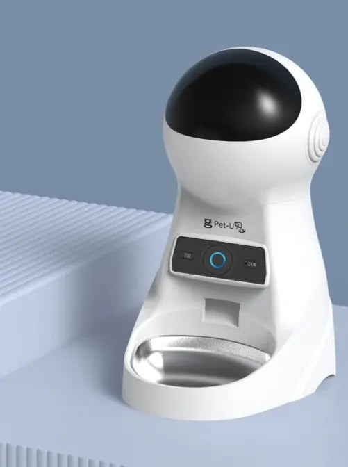 Automatic Pet Feeder With Voice Record Bowl - BEJUSTSIMPLE