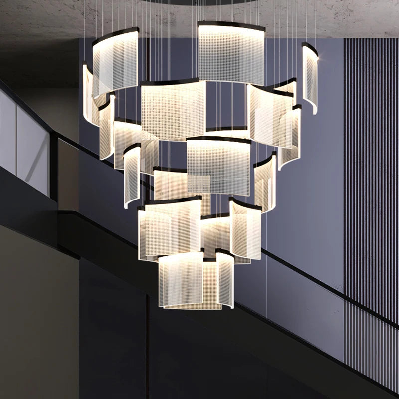 Villa Duplex Large Chandelier