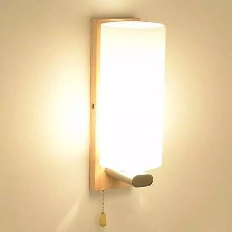 Mural  Modern Wooden Wall Lamp