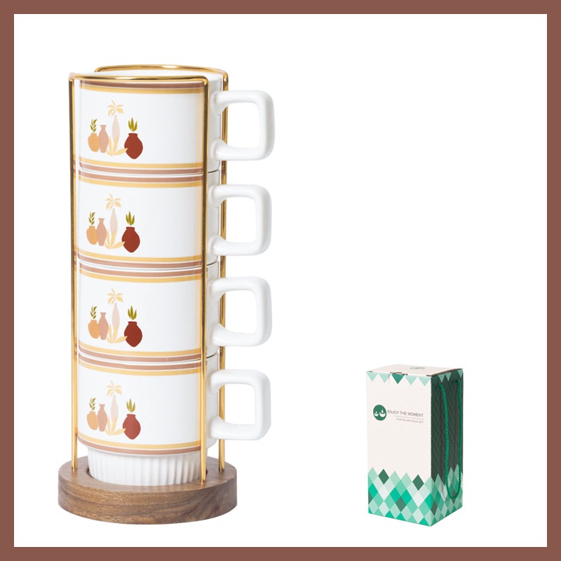 Nordic style coffee cup set high temperature resistance mug - BEJUSTSIMPLE