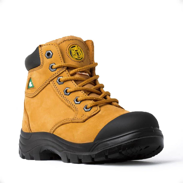 Super Safety CSA Women'S Steel Toe Leather Work Safety Boots 