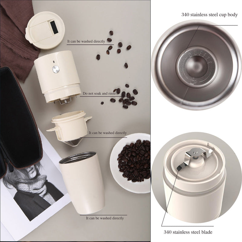 Portable Coffee Maker Wireless Travel Coffee Machine - BEJUSTSIMPLE