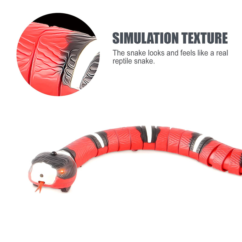 Snake Cat Toy Smart Sensing Cat Toy - BEJUSTSIMPLE