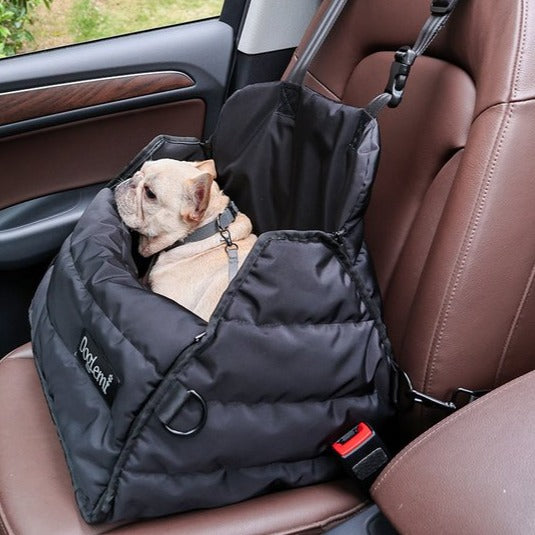 Pet Bag Basket For The Car Seat Black - BEJUSTSIMPLE