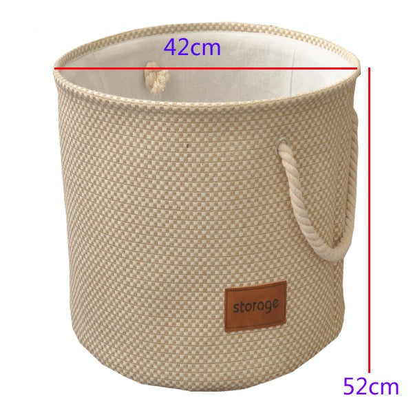 Baskets - Super Kit Natural laundry storage basket - BEJUSTSIMPLE